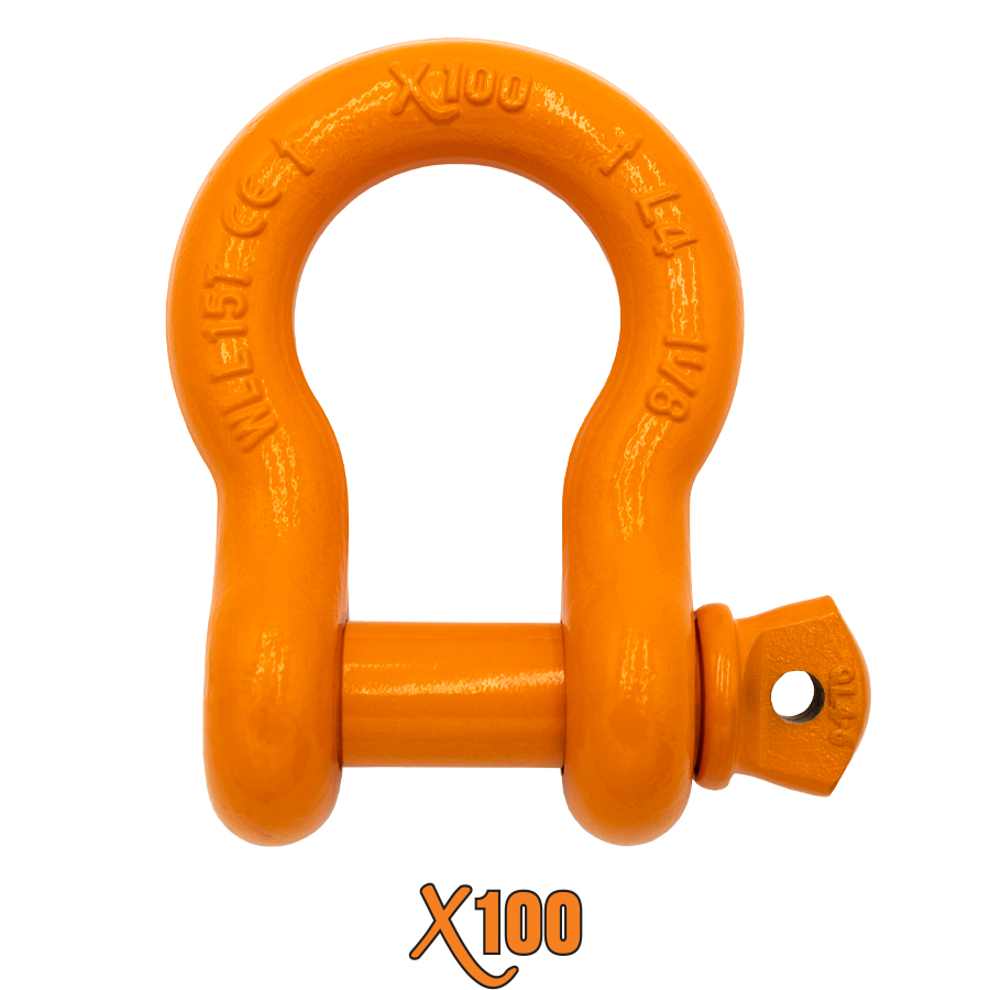 X100® All Alloy Screw Pin Anchor Shackle