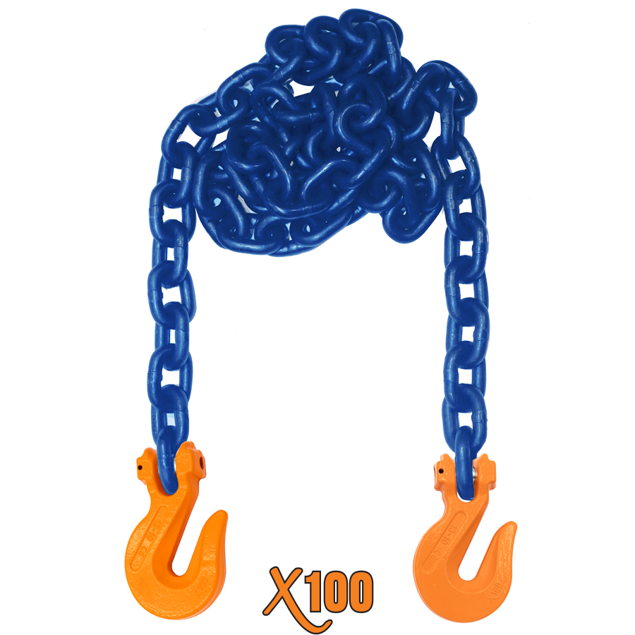 X100® Grade 100 Binder Chain with Grab Hooks