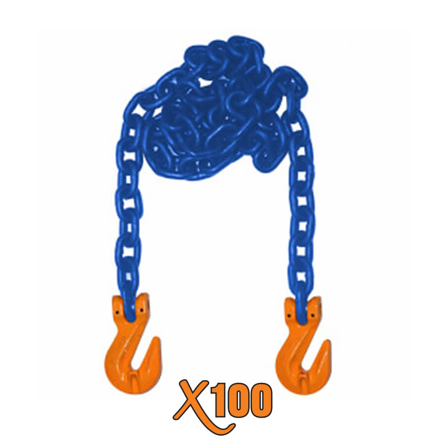 X100® Grade 100 Binder Chain with Grab Hooks