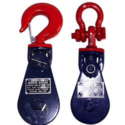 Snatch Block With Hook Or Shackle