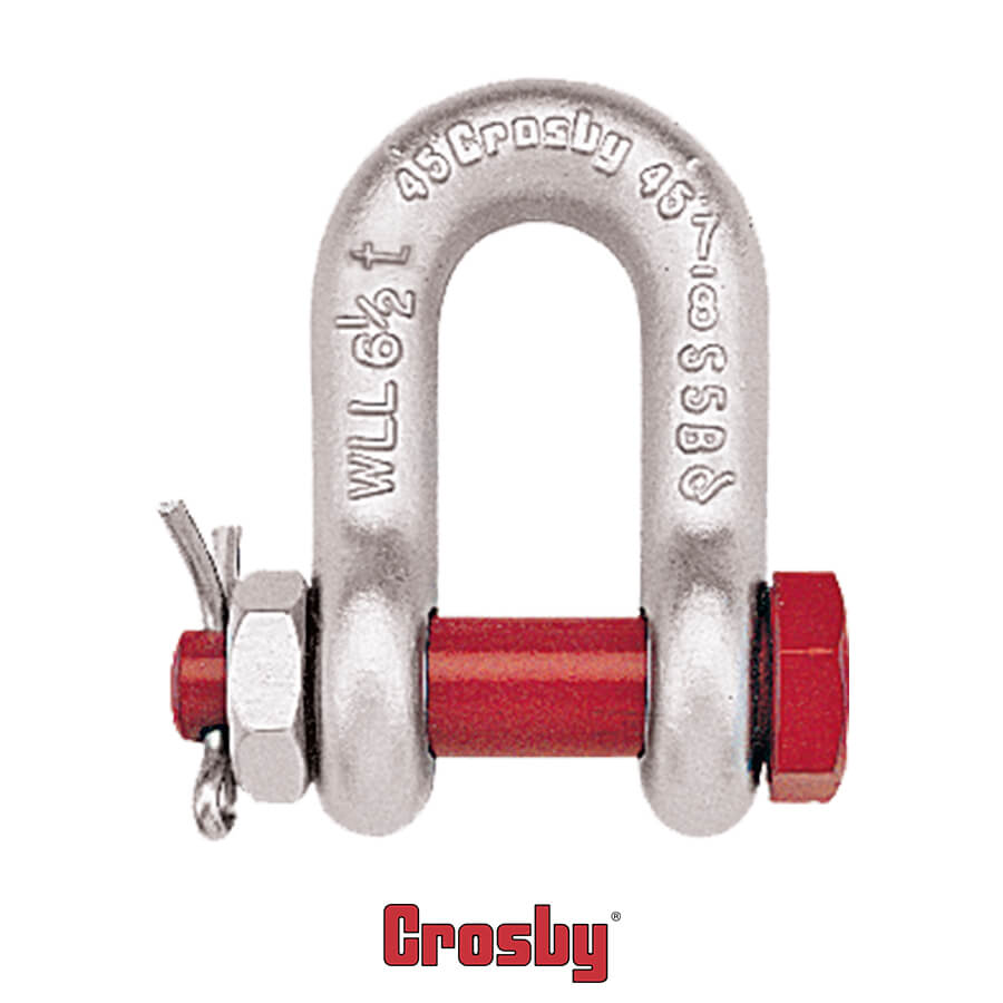 Crosby® Bolt Type Chain Shackles – G-2150 / S-2150