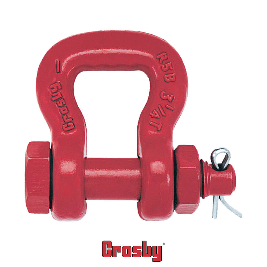 Crosby® S-252 Bolt Type Synthetic Sling Saver Shackle