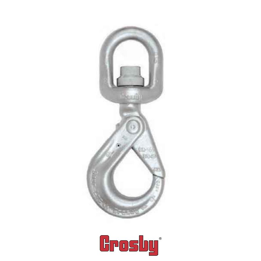 Crosby® SHUR-LOC® S-13326 Swivel Hooks with Bearing