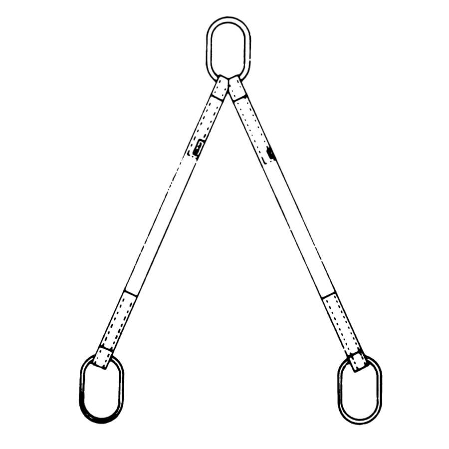 Multi-Leg Bridle Slings with Oblong Links