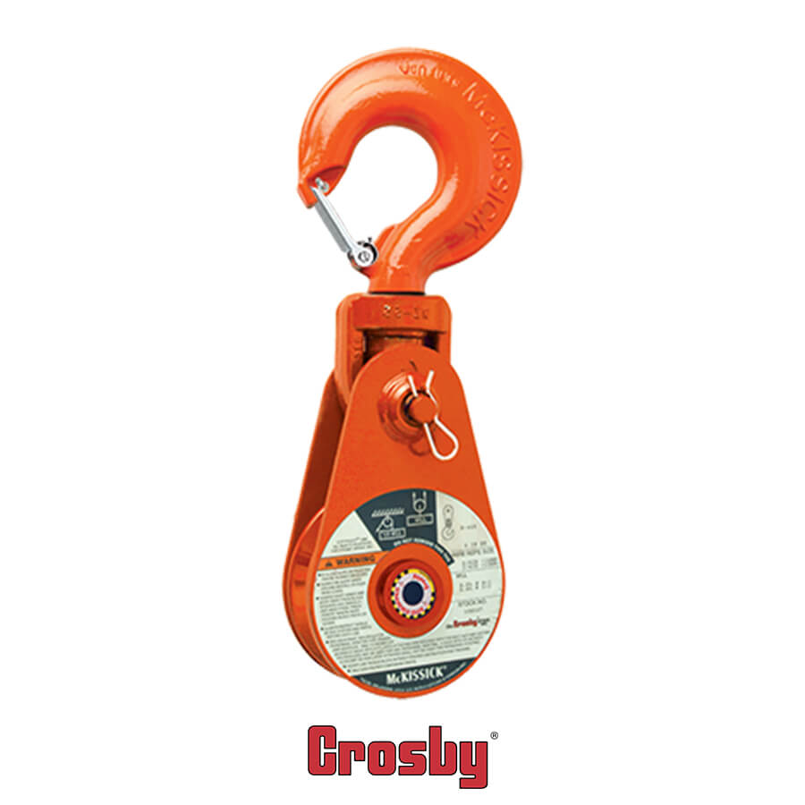 Crosby® All Alloy 416 Snatch Block with Hook - Certex