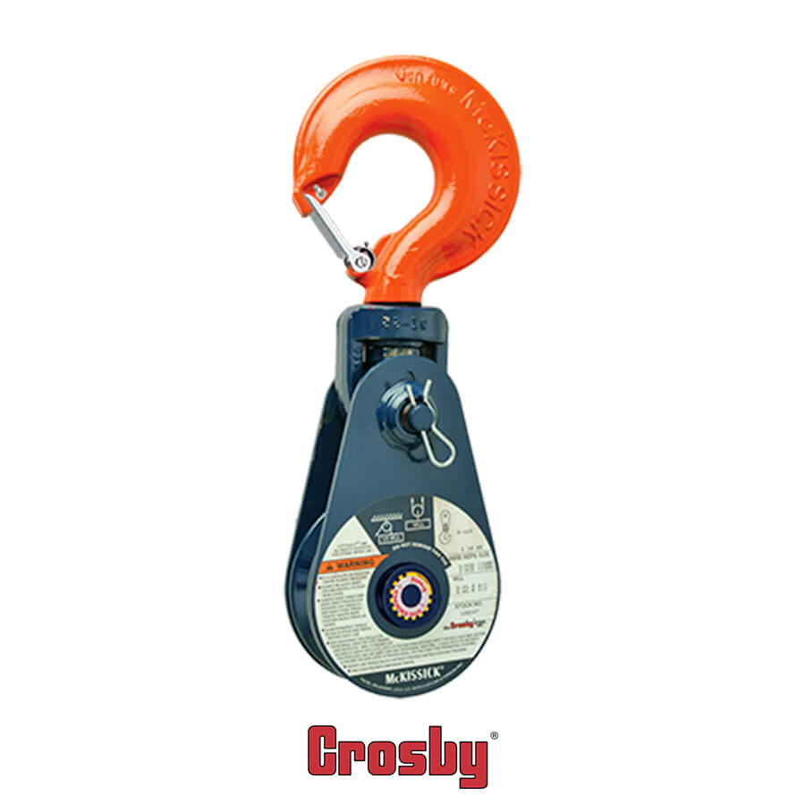 Crosby® Light Champion 418 Snatch Block with Hook - Certex