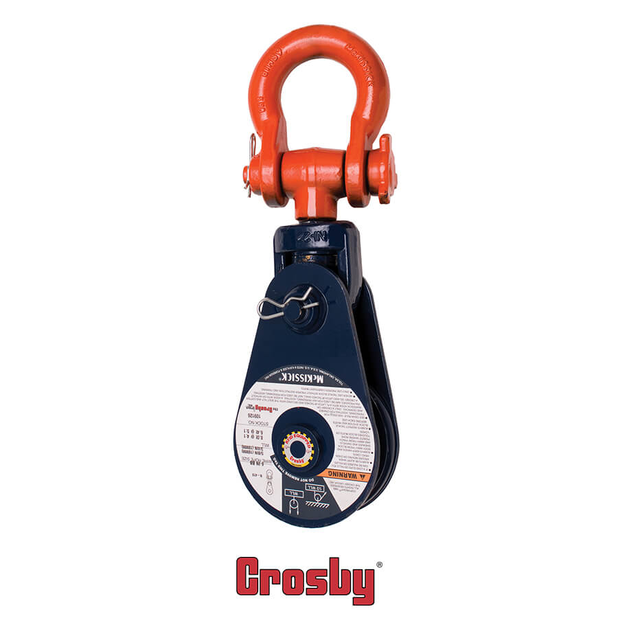 Crosby® Light Champion  419 Snatch Block with Shackle