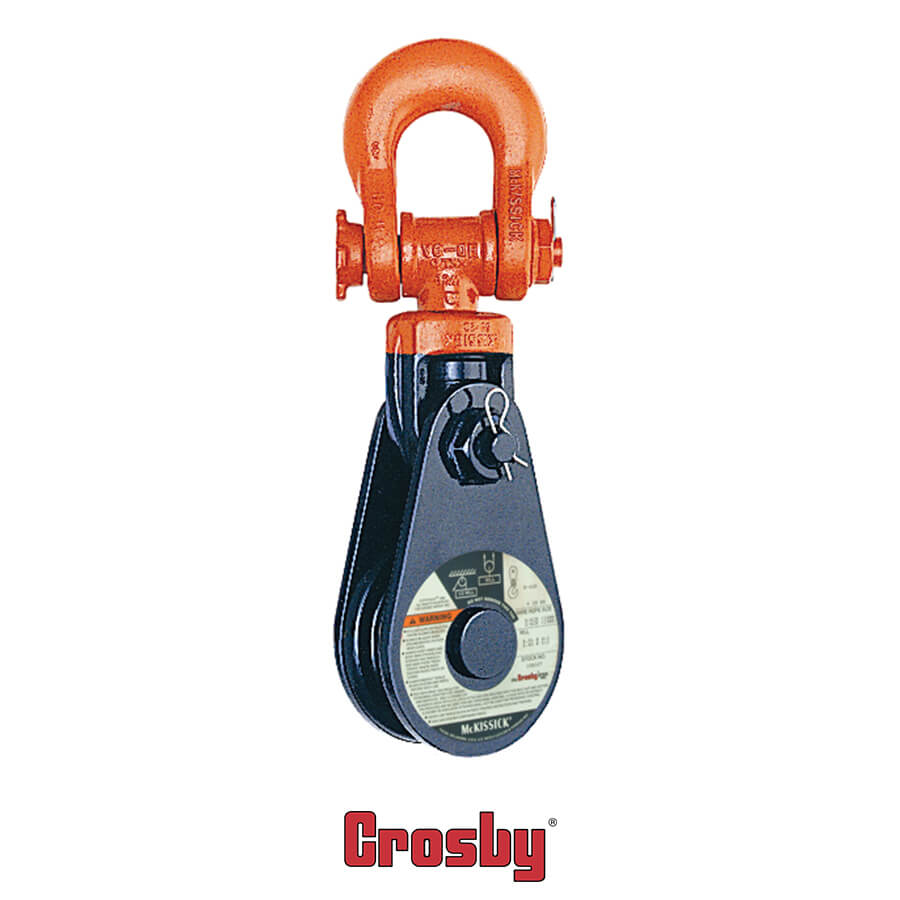 Crosby® Super Champion  431 Snatch Block with Shackle