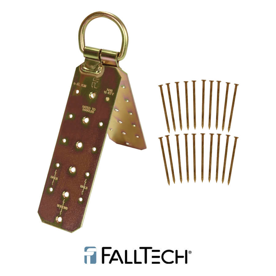 FallTech® Hinged Reusable Roof Anchor 7410
