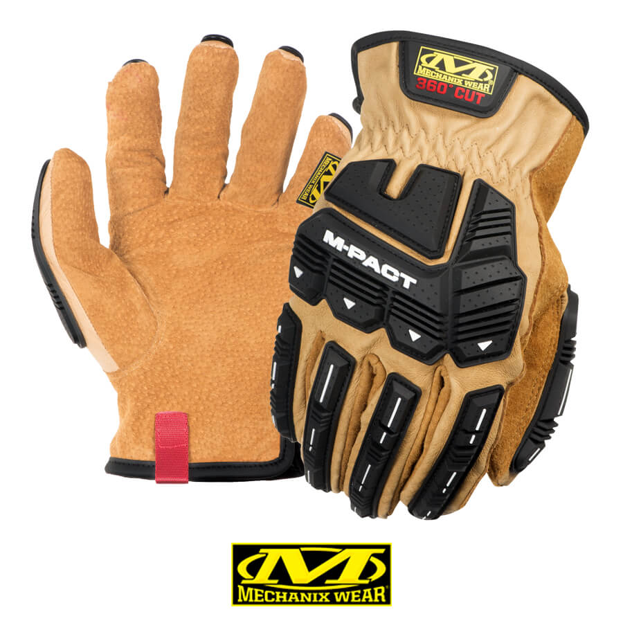 Mechanix Wear® Leather M-Pact® Driver F9-360 Work Gloves