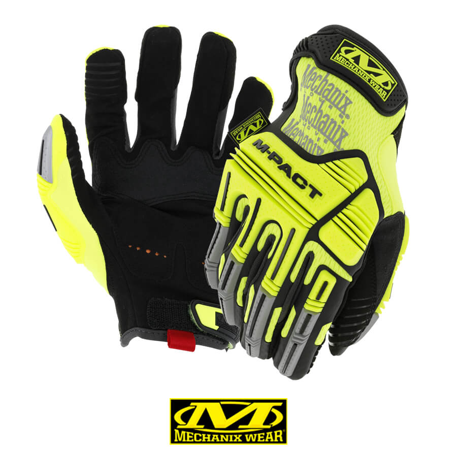 Mechanix Wear® HI-VIZ M-Pact® Work Gloves