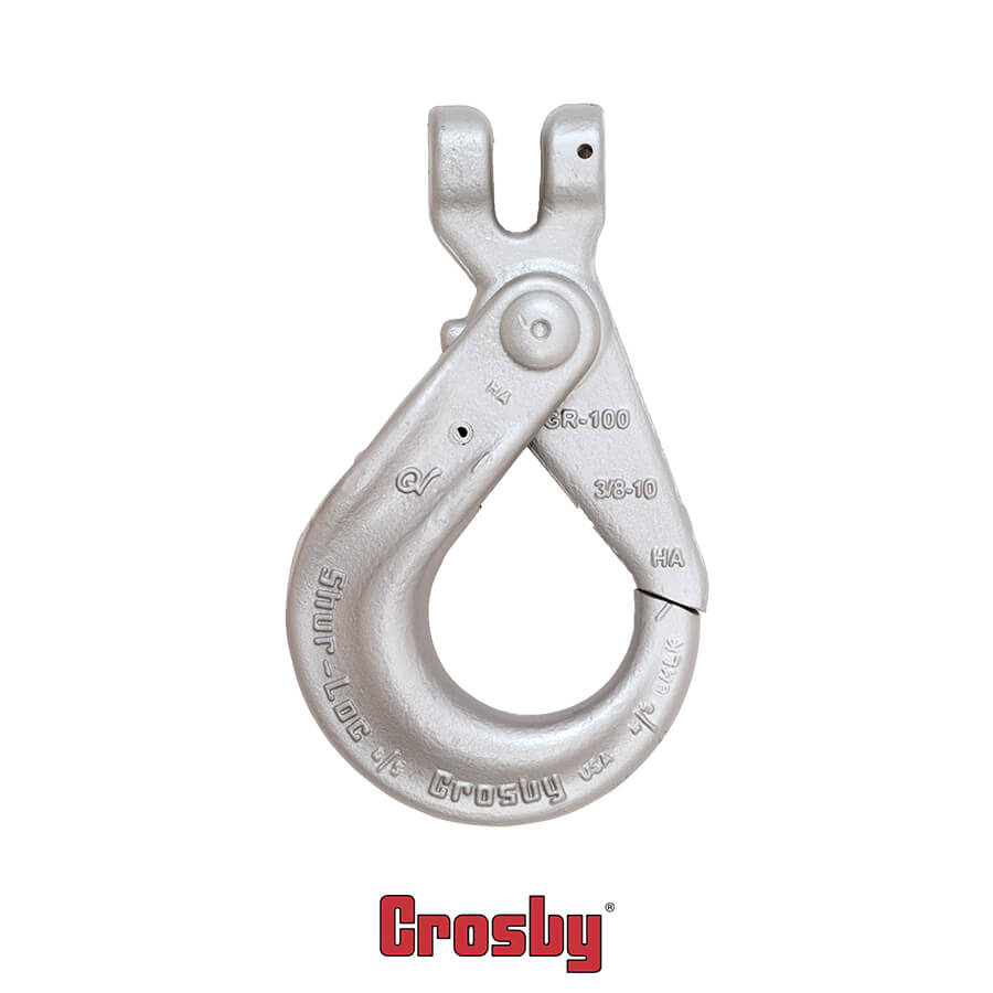 Crosby® SHUR-LOC® S-1317 Clevis Hook with Positive Locking Latch