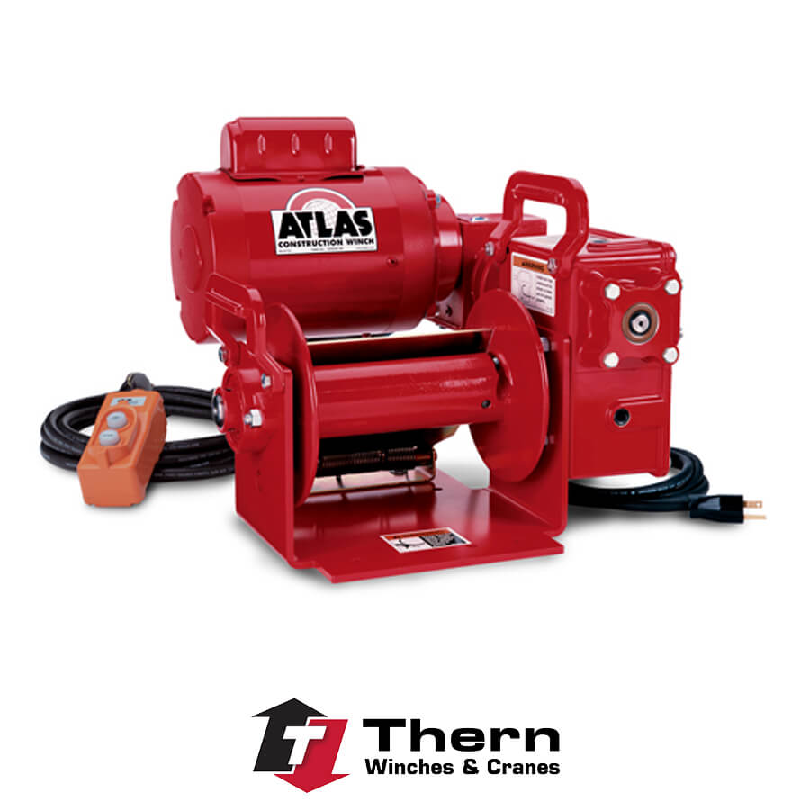 Thern Series 4WP Worm Gear Power Winches