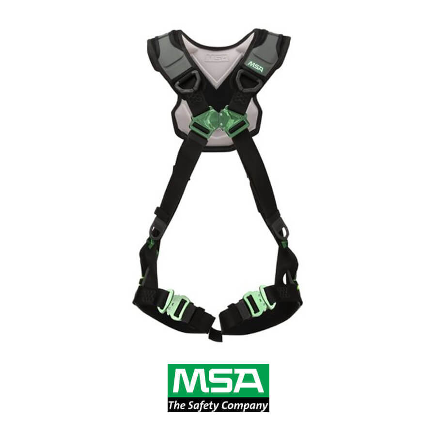 MSA V-FLEX® Standard Full-Body Harness with Back D-ring and Quick-Connect Buckles