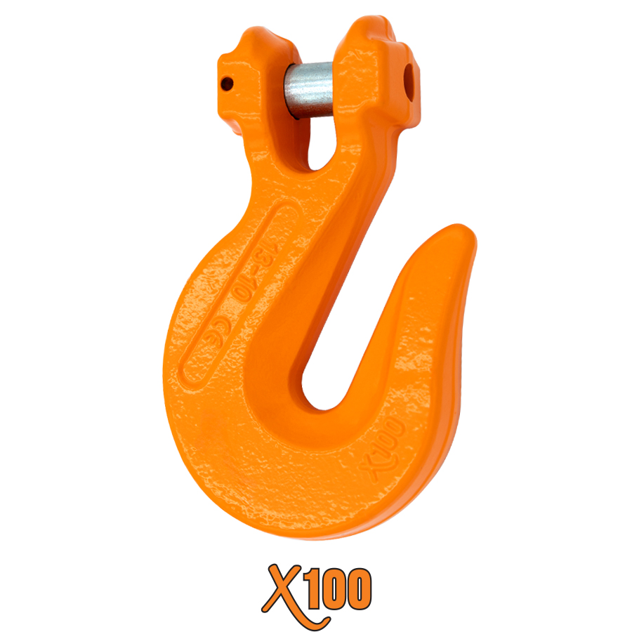 X100® Grade 100 Clevis Grab Hook Without Cradle