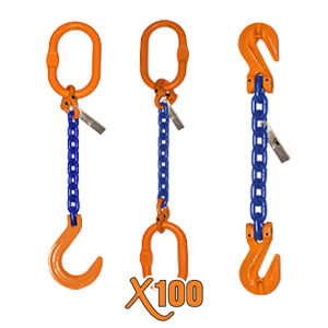 X100® Single Leg Chain Slings