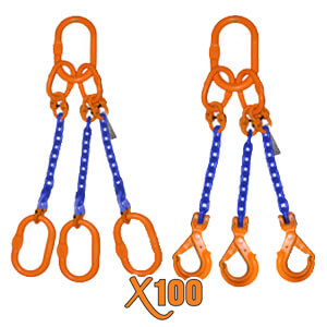 X100® Triple Leg Chain Slings