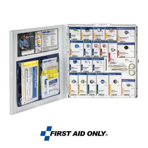 First Aid Only® 50 Person SmartCompliance® XL First Aid Cabinet ...