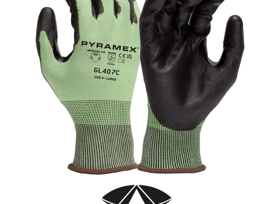 Pyramex® GL407C – Polyurethane A4 Cut – Work Gloves