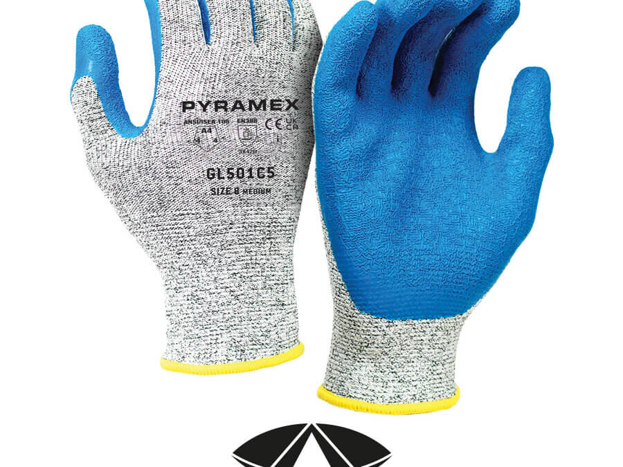 Pyramex® GL501C5 – Latex A4 Cut – Work Gloves