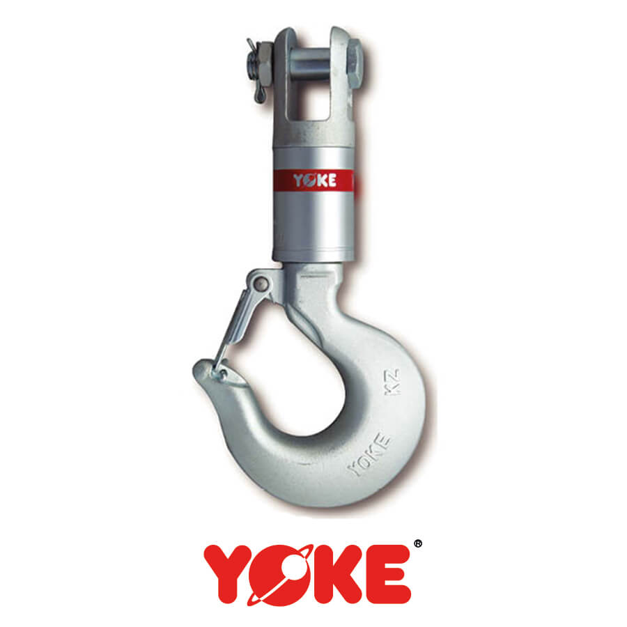 Yoke® Jaw-Hook Angular Contact Bearing Swivel