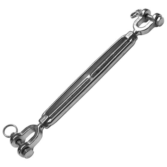 Jaw-Jaw Stainless Steel Turnbuckles