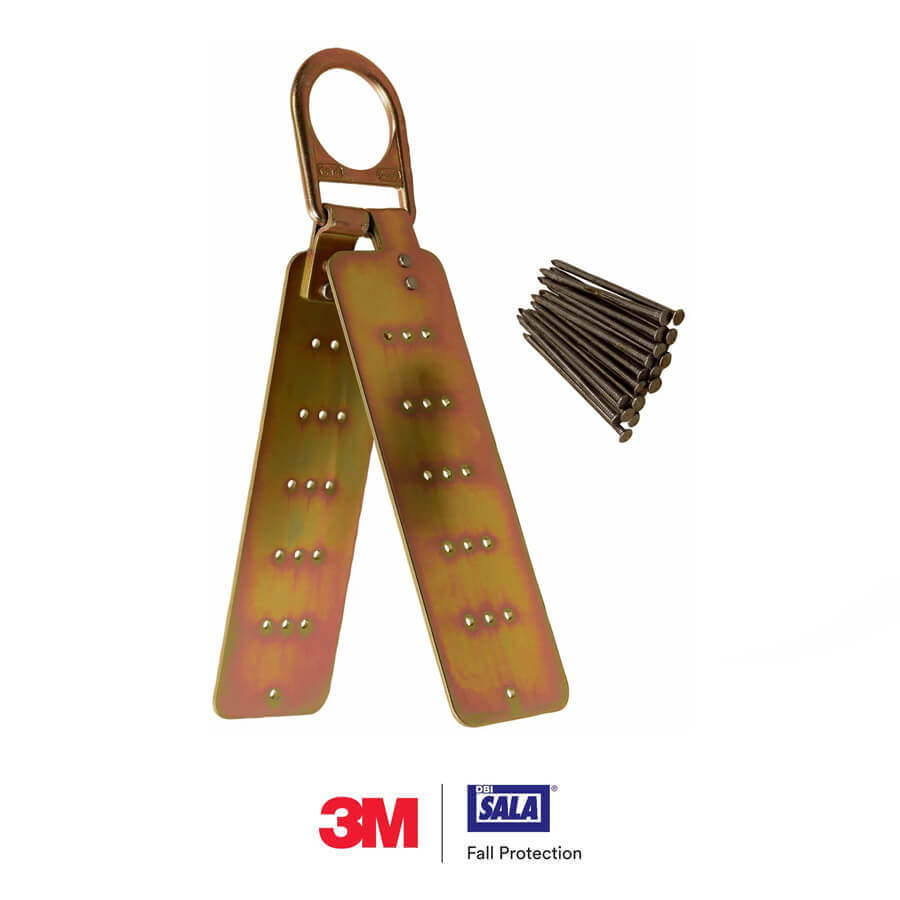 3M™ DBI-SALA® Reusable Hinged Roof Anchor For Wood/Metal with Fastener Kit – 2103676