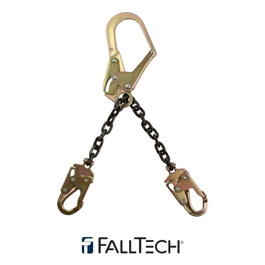 FallTech® 21″ Standard-duty Rebar Positioning Assembly with Chain and Steel non-Swivel Rebar Hook 8250LT