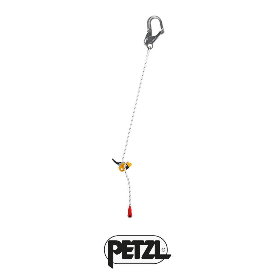 Petzl GRILLON MGO Adjustable Work Positioning Lanyard with MGO Connector