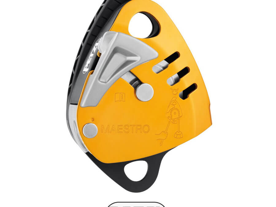 Petzl MAESTRO® S Descender with Integrated Progress-Capture Pulley