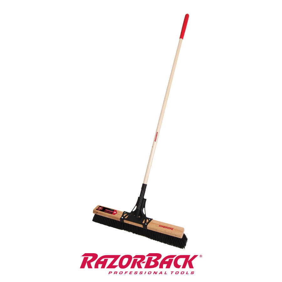Razor-Back BR24RG17 Rough Surface Push Broom