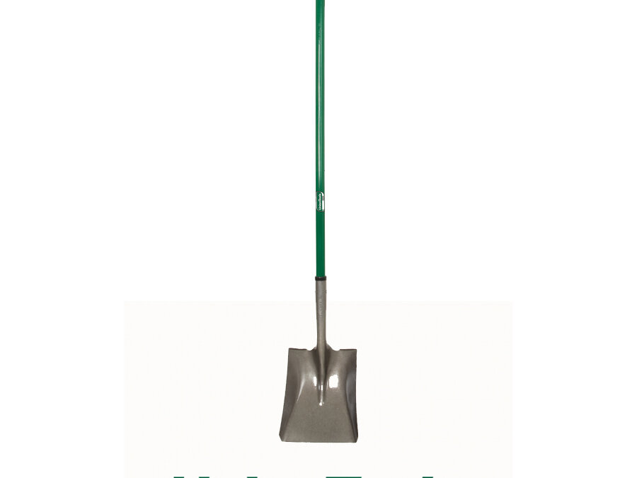Union Tools® 2432100 Square Point Shovel with Fiberglass Handle