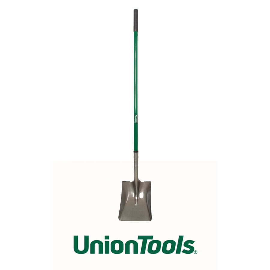 Union Tools® 2432100 Square Point Shovel with Fiberglass Handle