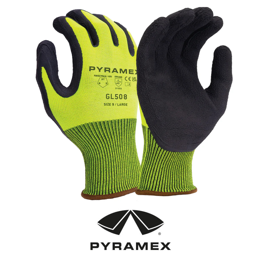 Pyramex® GL508 - Foam Latex - Work Gloves