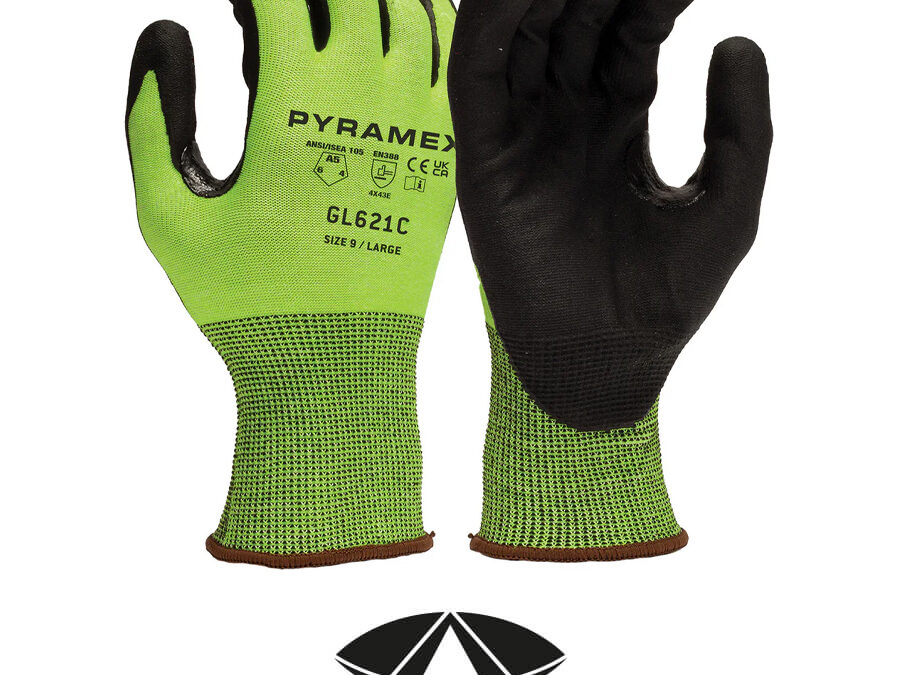 Pyramex® GL621C – Micro-Foam Nitrile A5 Cut – Work Gloves