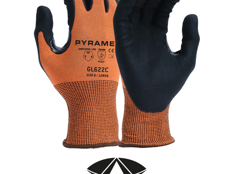 Pyramex® GL622C – Micro-Foam Nitrile A6 Cut – Work Gloves