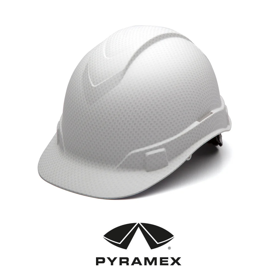 Pyramex® Ridgeline® Hydro Dipped Cap Style - Matte White Graphite Pattern