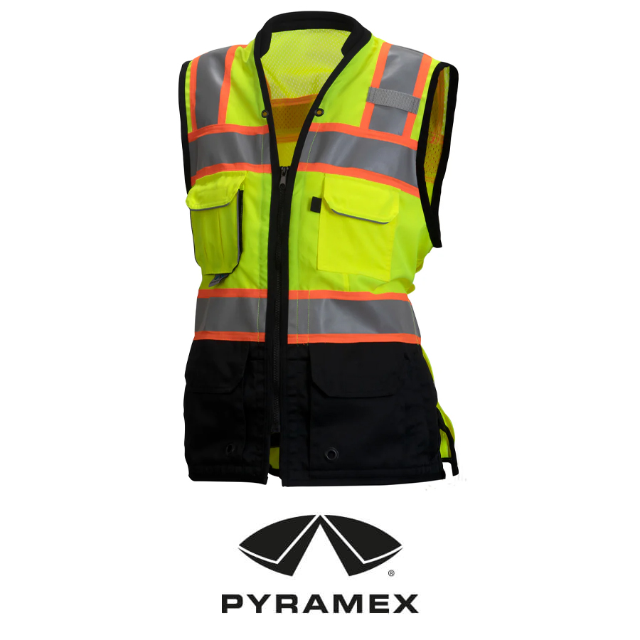 Pyramex - RVZF61 Series Women's Vest - Lime