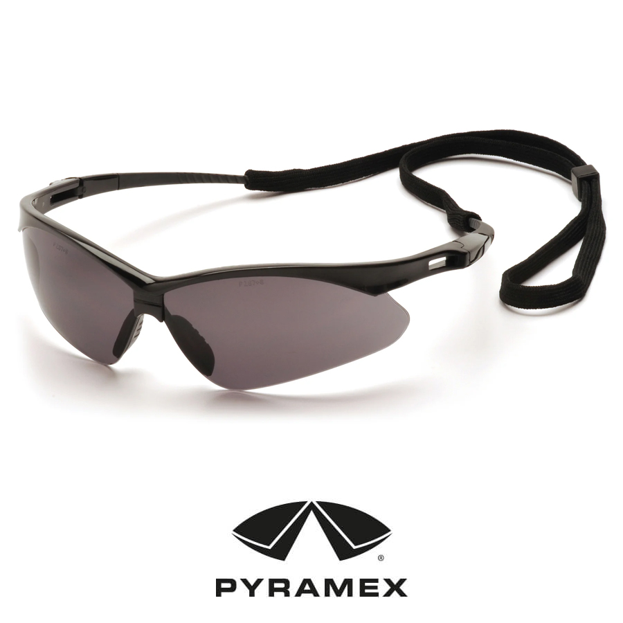 Pyramex® PMXTREME® Eye Protection - Black / Gray