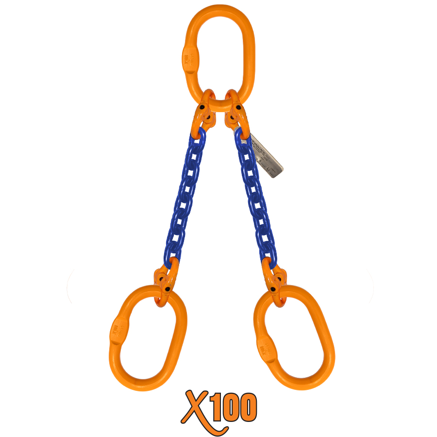 X100® Double Leg Chain Slings