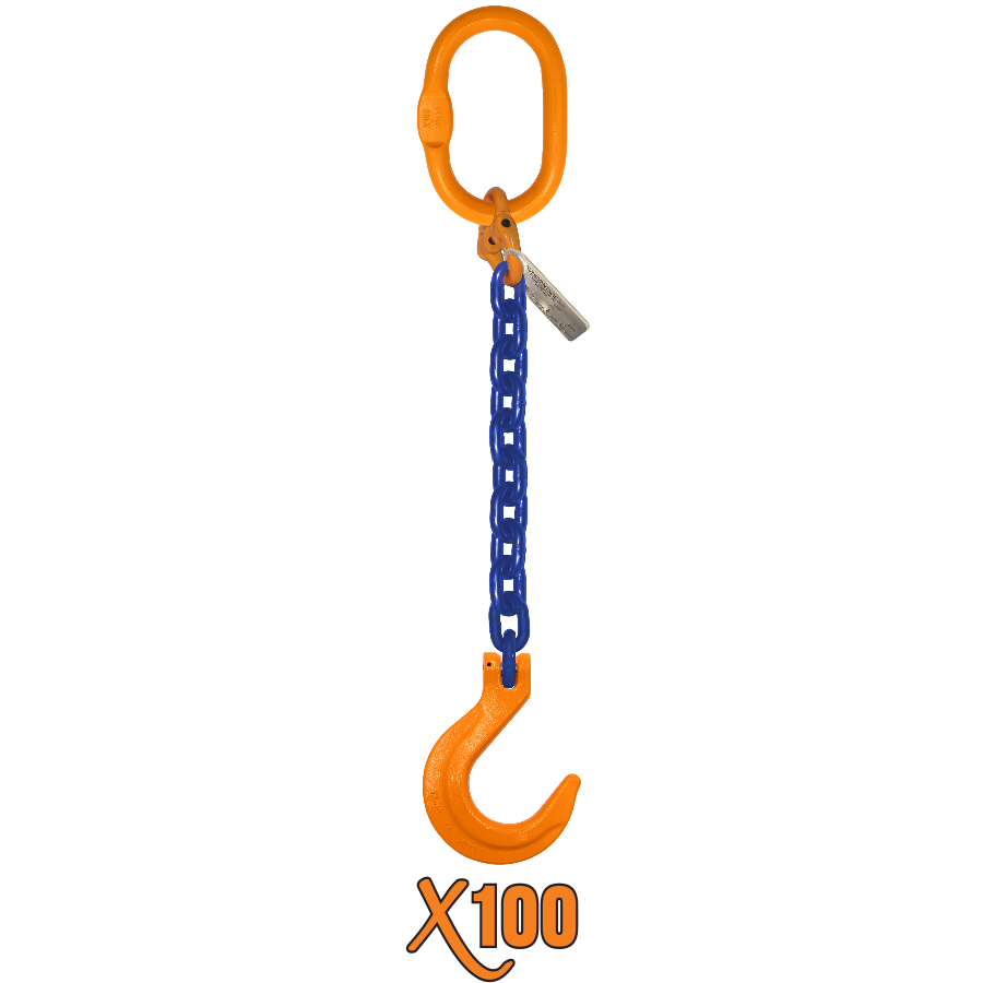 X100® Single Leg Chain Slings