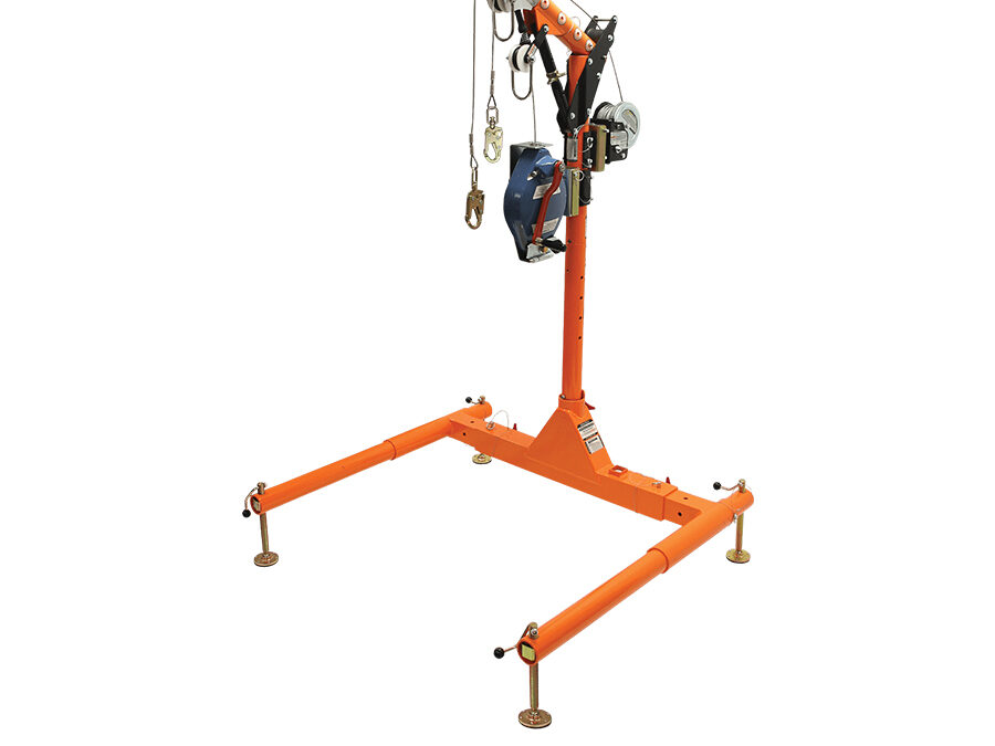 FallTech® 5pc Confined Space Davit System with 12″ to 29″ Offset Davit Arm 6050428WR