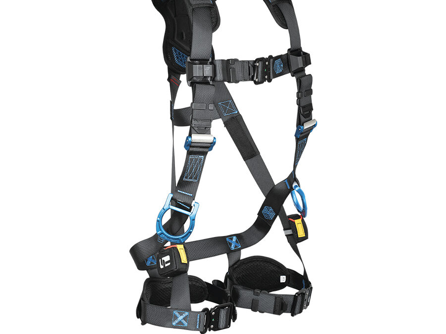 FallTech® FT-One™ 3D Standard Non-Belted Full Body Harness, Quick Connect Adjustments 8124B3DQC