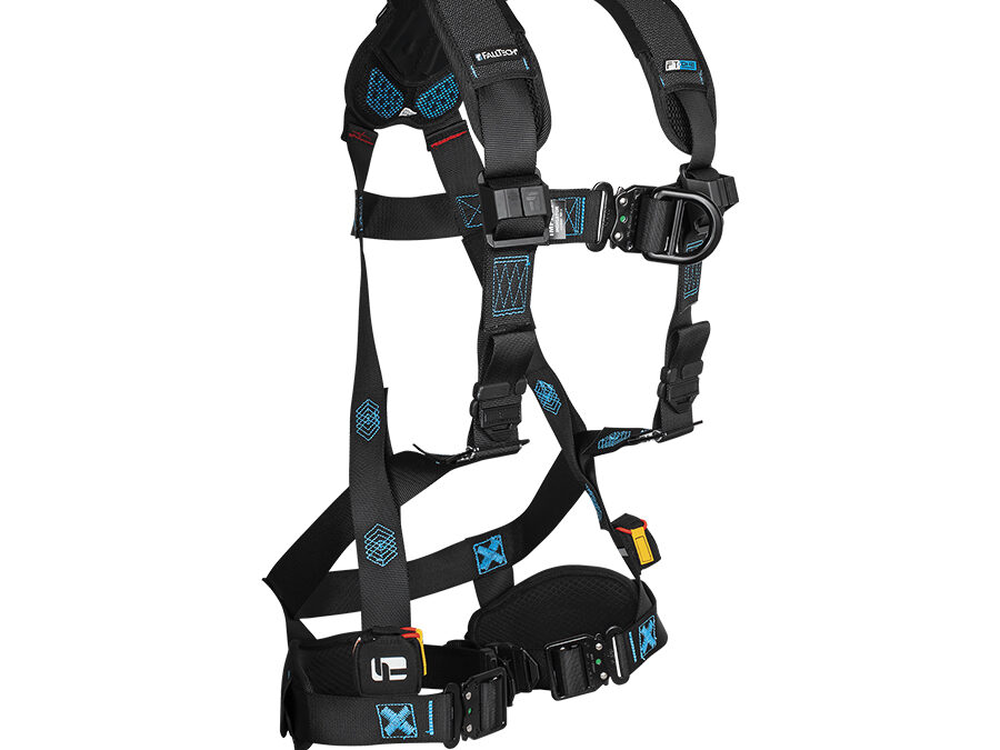 FallTech® FT-One™ 2D Climbing Non-Belted Full Body Harness, Quick Connect Adjustments 8124BFDQC