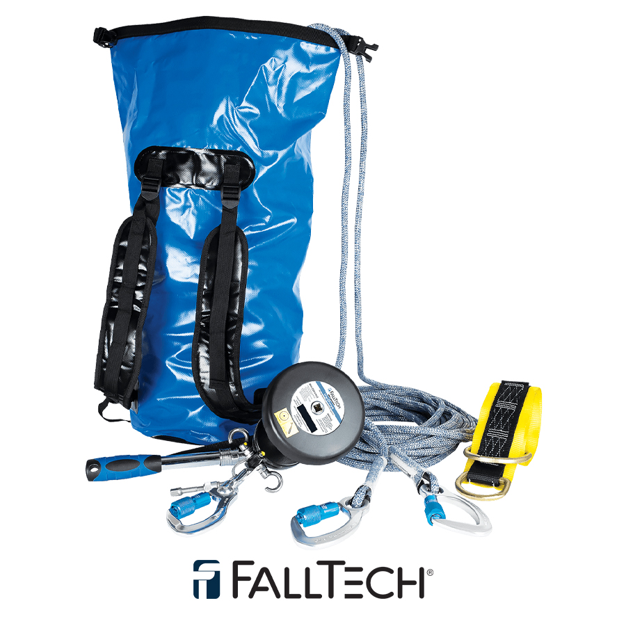 FallTech® Rescue and Descent Worksite Kit with Storage Bag 6814150K