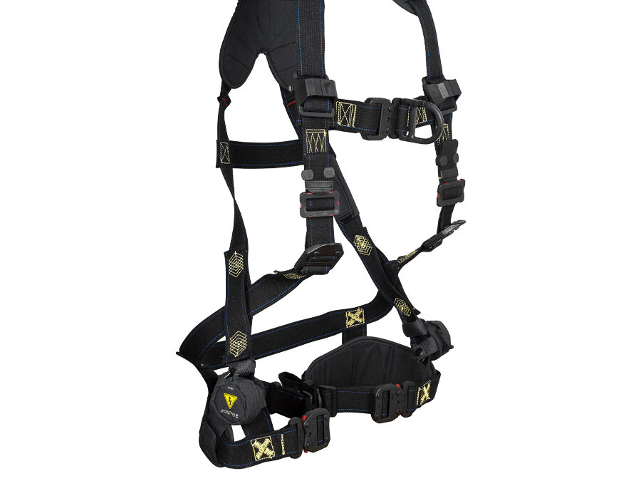 FallTech® FT-Arc™ Flash 2D Climbing Non-Belted Full Body Harness, Overmolded Quick Connect Adjustments 8077FDQC