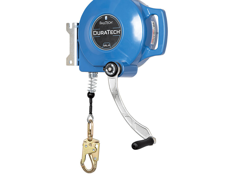 FallTech® DuraTech® 3-way SRL-R with 120′ Galvanized Steel Cable for Tripods and Davits 7278