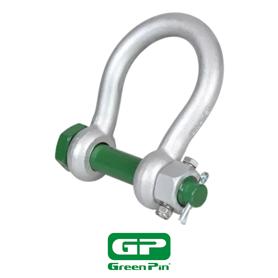 Green Pin BigMouth® Bow Shackle FN