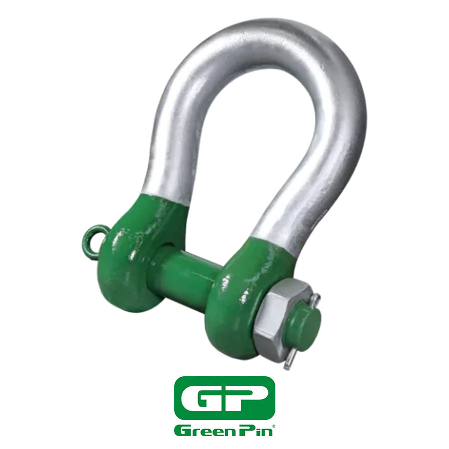 Green Pin Polar® Heavy Duty Bow Shackle BN