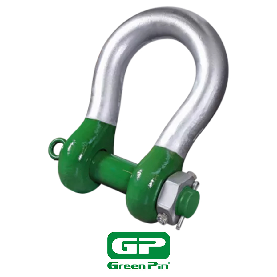 Green Pin Polar® Heavy Duty Bow Shackle FN